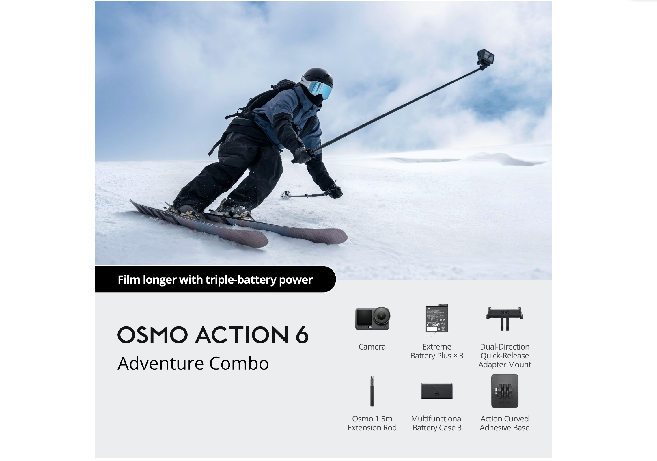 Osmo Action 6 Adventure Combo